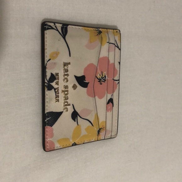 Kate Spade Floral Cardholder - Picture 1 of 2